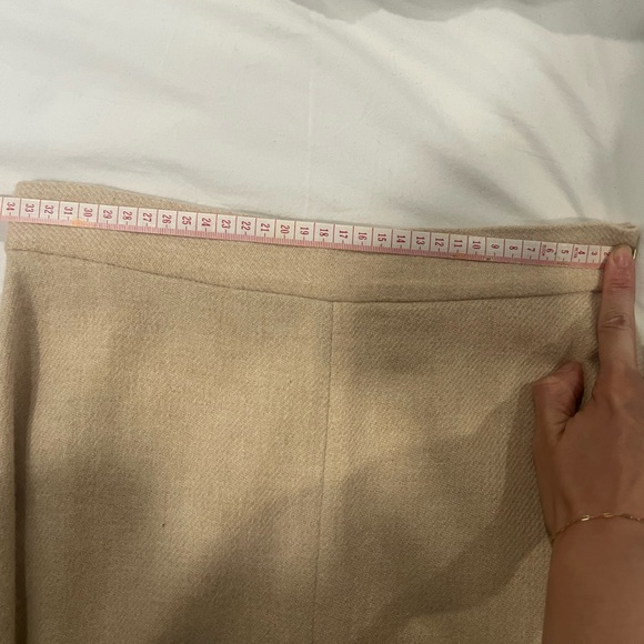 CO Cream A-Line Midi Skirt XS - Picture 4 of 4